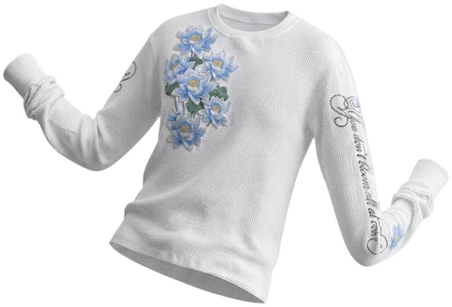 Thermal Lotus — bleu